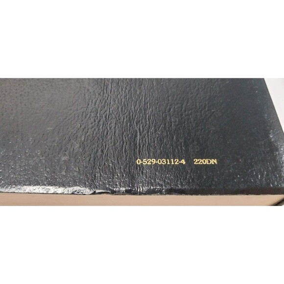 Vintage Holy Bible World Publishing Dictionary KJV 1989 Red Letter Study Helps - Picture 4 of 16